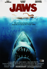 Richard Dreyfuss Jaws Signed 12x18 Mini Movie Poster Photo BAS #BV25093