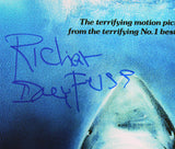 Richard Dreyfuss Jaws Signed 12x18 Mini Movie Poster Photo BAS #BV25089
