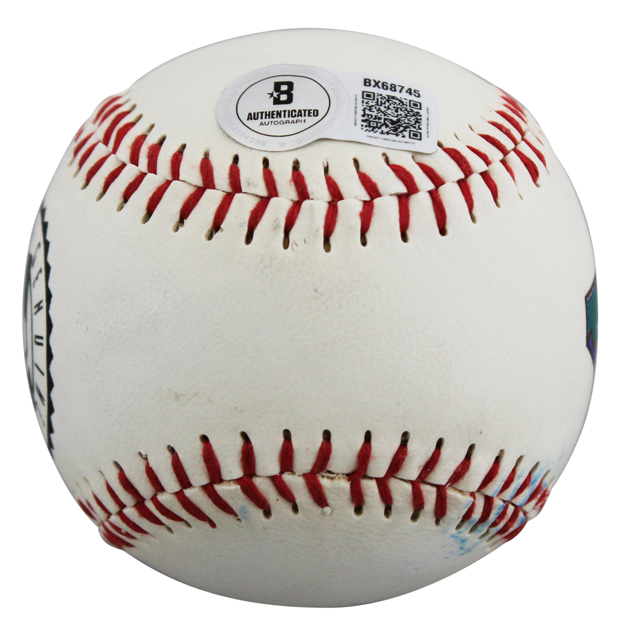 D-Backs Luis Gonzalez "2001 WS Game 7 GW Hit" Signed Hutch Baseball BAS #BX68745
