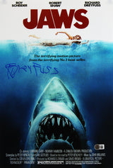 Richard Dreyfuss Jaws Signed 12x18 Mini Movie Poster Photo BAS #BV25047