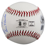 D-Backs Luis Gonzalez "G7 GW Hit" Signed WS Logo Fotoball Baseball BAS #BX68746