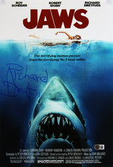 Richard Dreyfuss Jaws Signed 12x18 Mini Movie Poster Photo BAS #BV24599