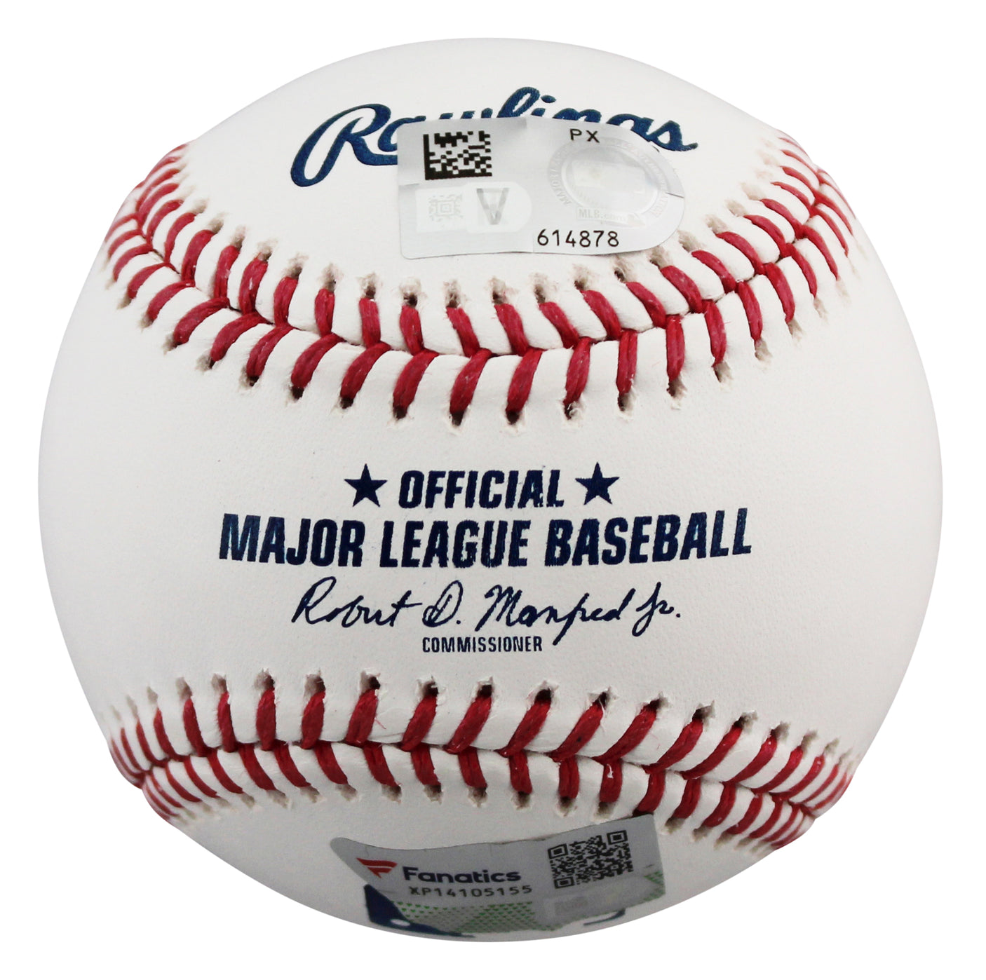 Dodgers Yoshinobu Yamamoto Signed Manfred Oml Baseball w/ Case MLB & Fanatics