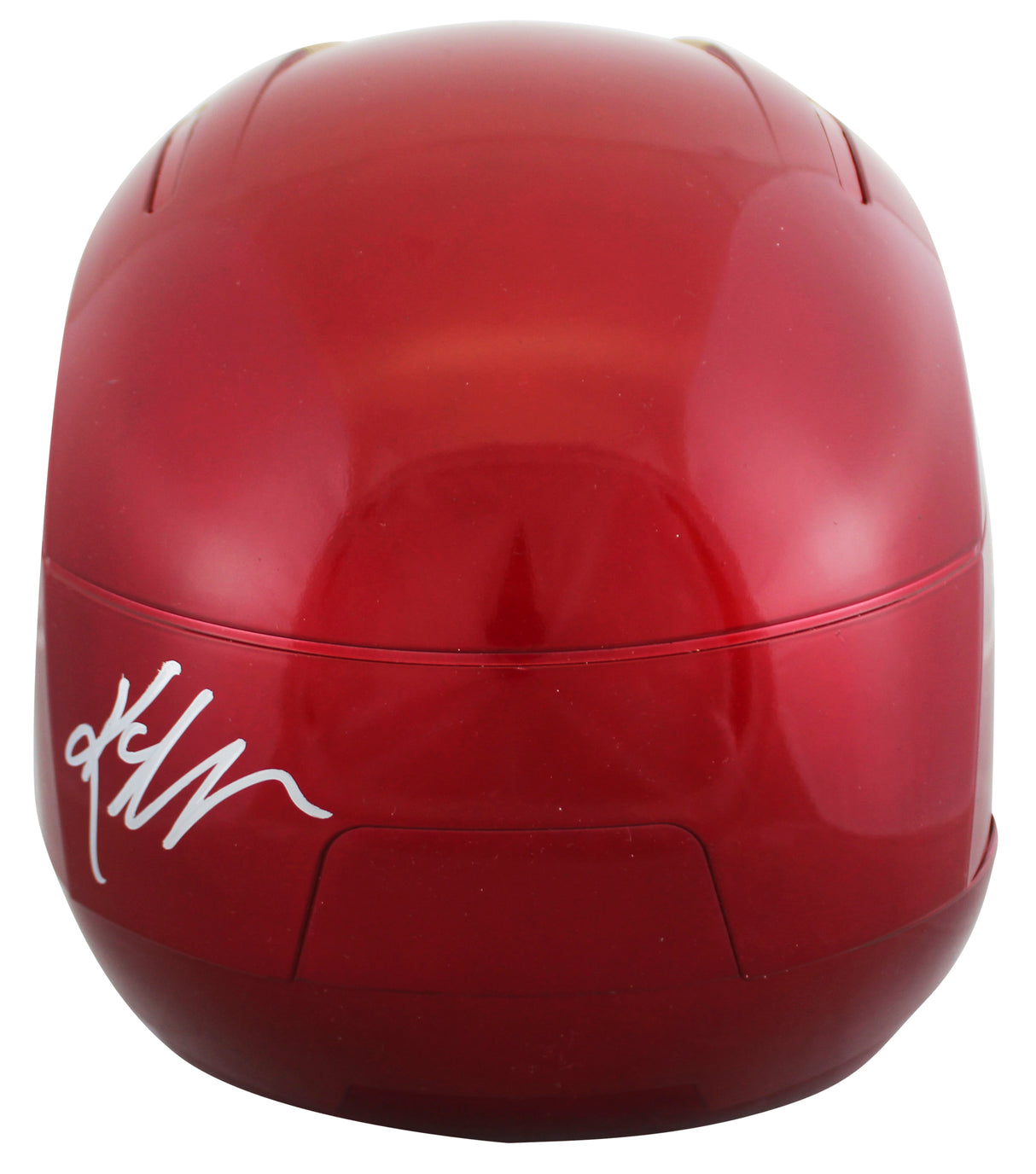 The Avengers (5) Lee, Jackson, Rudd +2 Signed Iron Man F/S Helmet BAS #AE64818