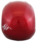 The Avengers (5) Lee, Jackson, Rudd +2 Signed Iron Man F/S Helmet BAS #AE64818