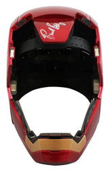 The Avengers (5) Lee, Jackson, Rudd +2 Signed Iron Man F/S Helmet BAS #AE64818