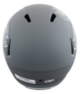 Buccaneers John Lynch "HOF 21" Signed Slate Full Size Speed Rep Helmet BAS Wit