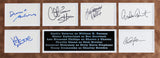 Young Guns (6) Estevez, Sutherland, Phillips, Sheen +2 Signed Framed Display BAS