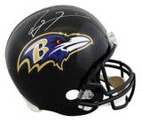 Ravens Ray Lewis Signed VSR4 Full Size Rep Helmet BAS Witnessed #2W943813