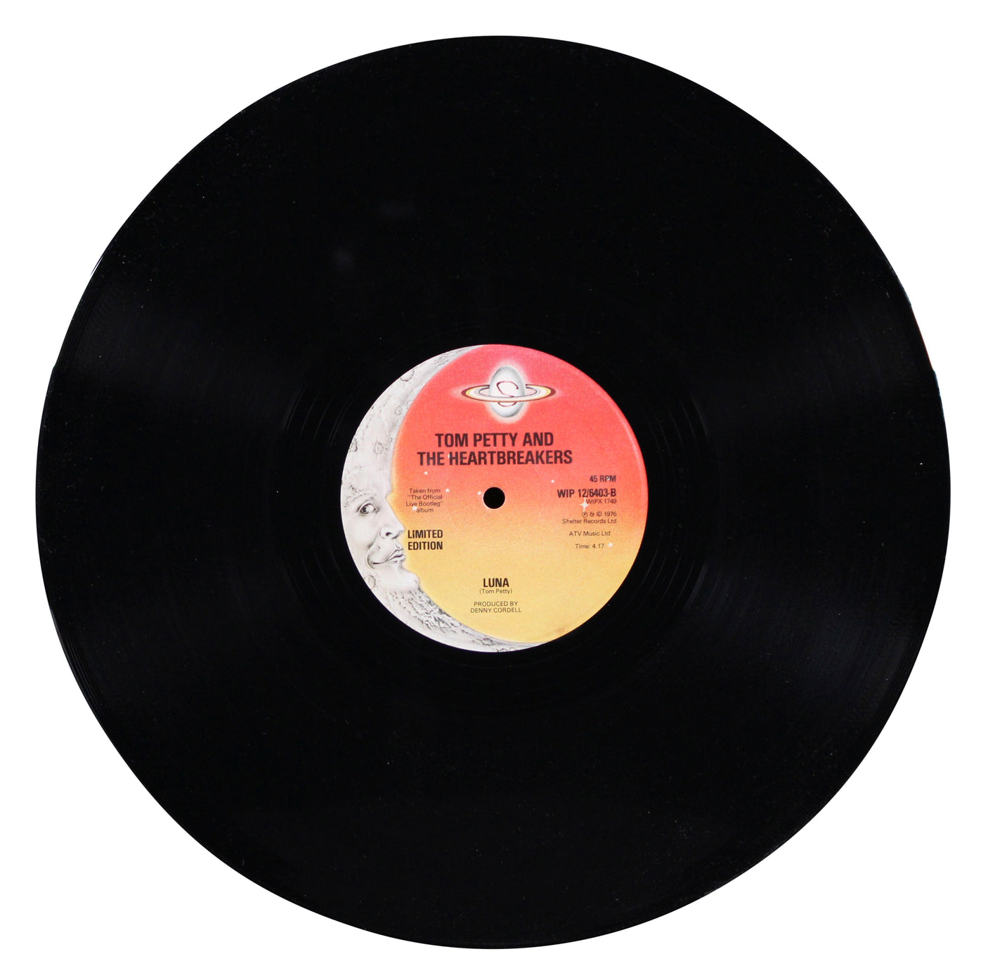 Tom Petty Authentic Signed American Girl Album Sleeve w/ Vinyl JSA #XX87060