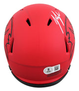 Buccaneers John Lynch Authentic Signed Rave Speed Mini Helmet BAS Witnessed