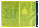 (39) Fleetwood, Clark, Thomas, Rahm +35 Signed 2026 PGA Championship Flag BAS