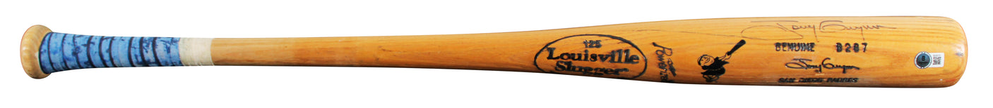 Padres Tony Gwynn Signed Game Used Louisville Slugger Player Model Bat BAS