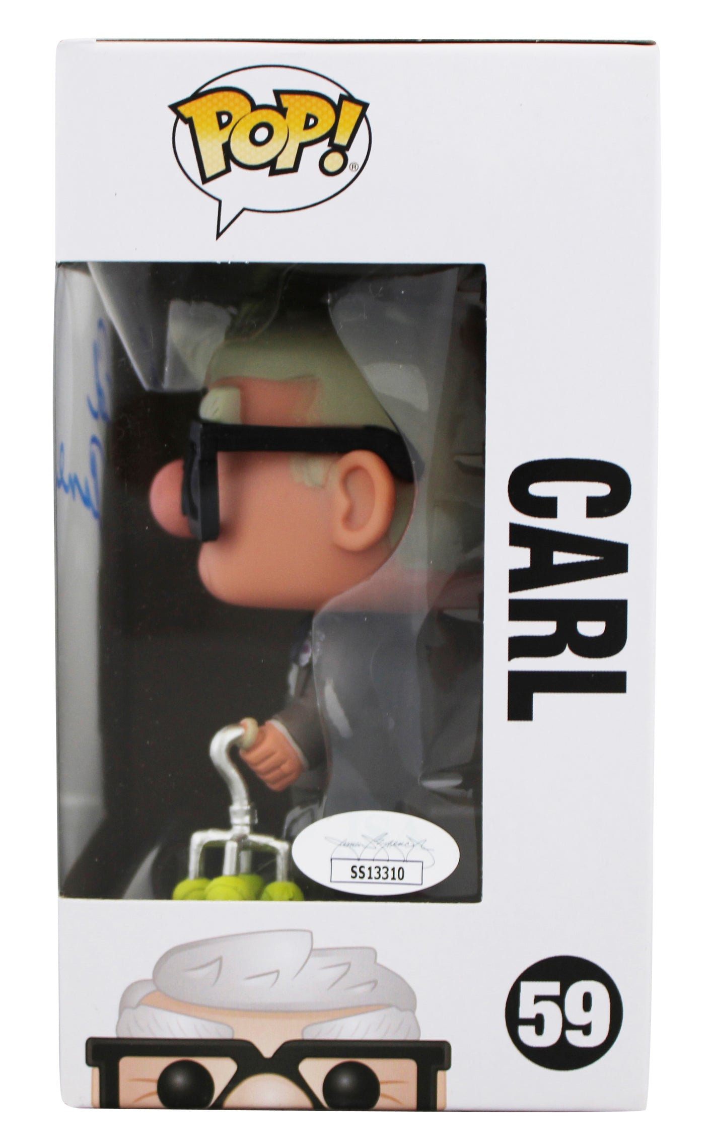 Ed Asner Up Authentic Signed Carl #59 Funko Pop Vinyl Figure JSA #SS13310