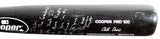 Giants Chili Davis Signed Game Used Cooper Pro 100 Player Model Bat BAS #BU55133