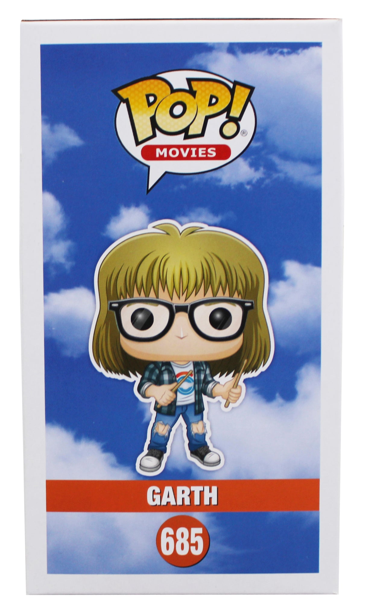 Dana Carvey Wayne's World Signed Garth #685 Funko Pop Vinyl Figure BAS #BJ033004