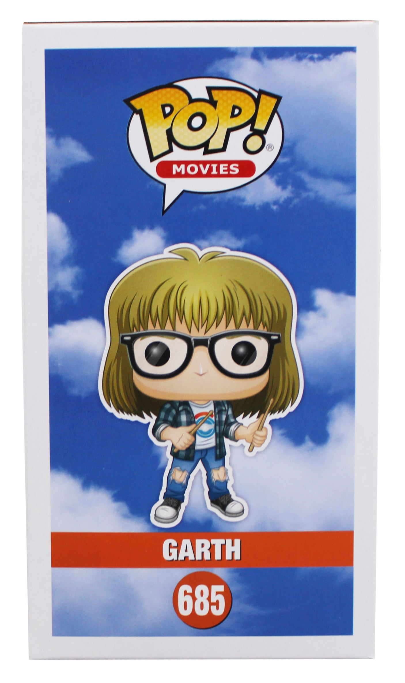 Dana Carvey Wayne's World Signed Garth #685 Funko Pop Vinyl Figure BAS #BJ033004