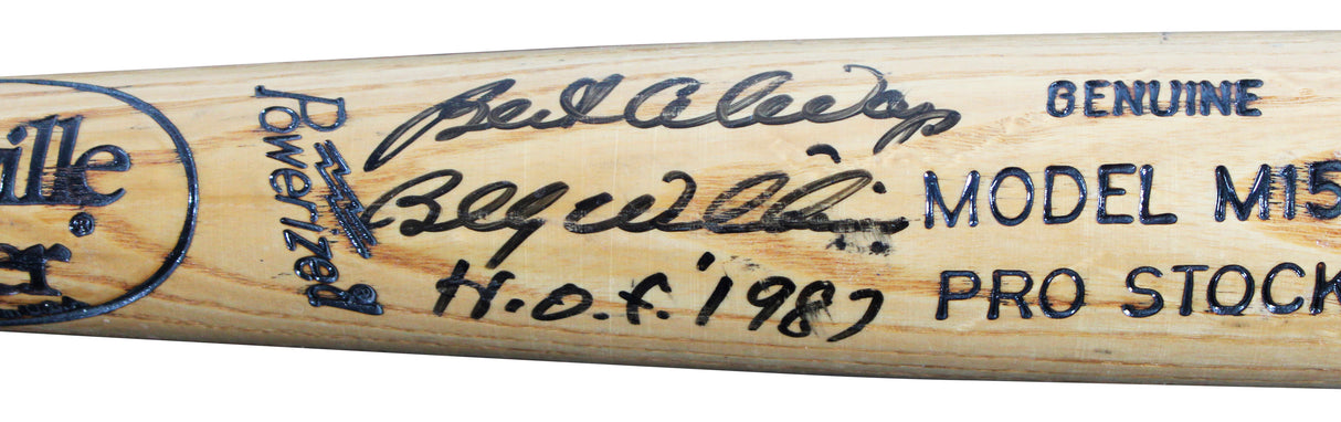 Billy Williams "2x Insc" Signed Louisville Slugger Baseball Bat BAS #BU55135