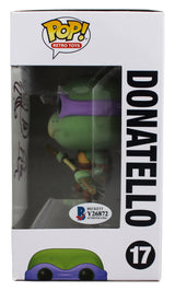 Kevin Eastman TMNT Signed Donatello #17 Funko Pop Figure w/ Sketch BAS #Y26872