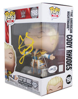 WWE Cody Rhodes Authentic Signed #198 Funko Pop Vinyl Figure JSA #CM04427