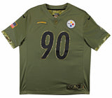 Steelers T.J. Watt Signed 2022 Salute to Service Nike Limited Jersey BAS Witness