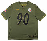 Steelers T.J. Watt Signed 2022 Salute to Service Nike Limited Jersey BAS Witness