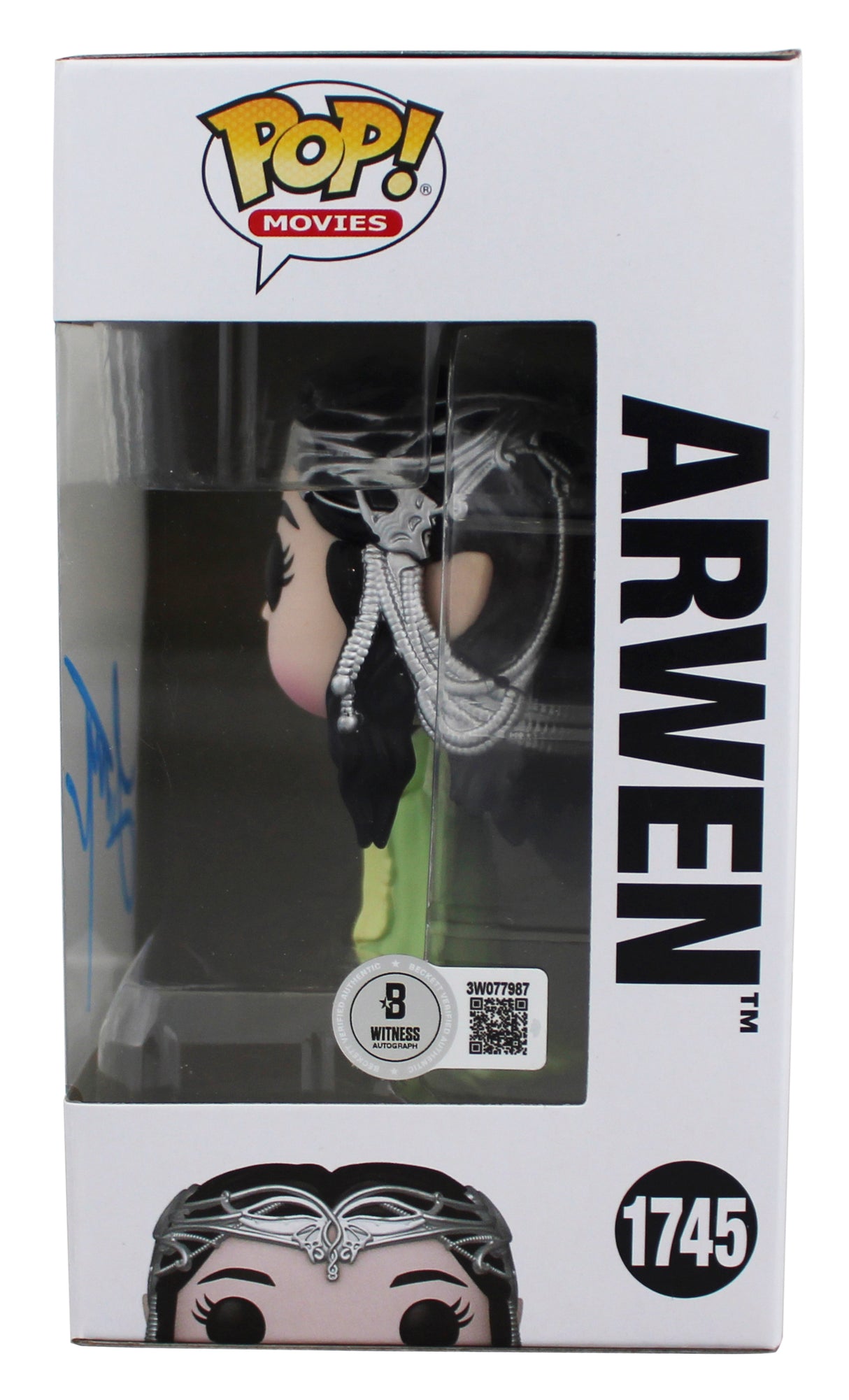 Liv Tyler The Lord of the Rings Signed Arwen #1745 Funko Pop Figure BAS Wit 3