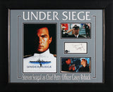 Steven Seagal Under Siege Authentic Signed & Framed 3x5 Index Card BAS #BL98122