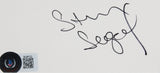 Steven Seagal Under Siege Authentic Signed & Framed 3x5 Index Card BAS #BL98122