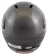 Buccaneers John Lynch Signed Full Size Speed Rep Helmet W/ Case BAS Witnessed