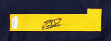 Jackson Chourio Authentic Signed Navy Pro Style Framed Jersey Autographed JSA