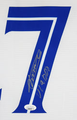 Vladimir Guerrero Jr. "Vladdy" Authentic Signed White Pro Style Jersey JSA