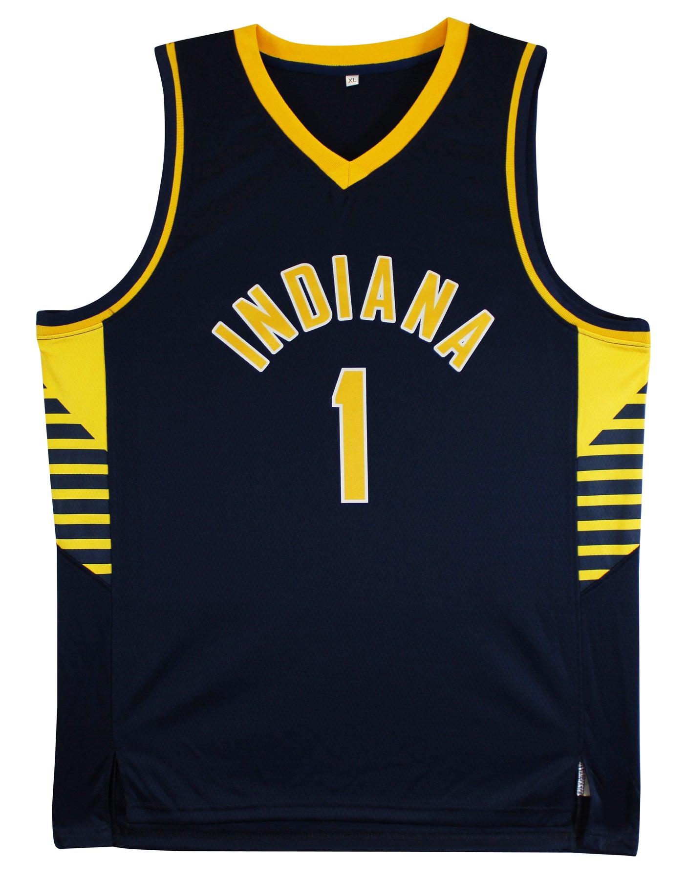 Obi Toppin "Go Pacers!" Authentic Signed White Pro Style Jersey BAS Witnessed