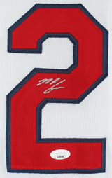 Nolan Arenado Authentic Signed White Pro Style Framed Jersey Autographed JSA