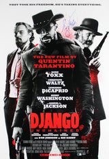 Jamie Foxx Django Unchained Signed & Framed 27x40 Movie Poster BAS #BQ98525