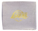 Showtime Lakers (5) Johnson, Worthy, Scott +3 Signed 8x10 Forum Floorboard BAS W
