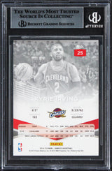Cavaliers Kyrie Irving Authentic Signed 2014 Elite #25 Card BAS Slabbed