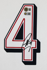 Warriors Stephen Curry Authentic Signed Team USA White Nike Swingman Jersey BAS