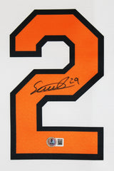 Samuel Basallo Authentic Signed White Pro Style Jersey Autographed BAS Witnessed