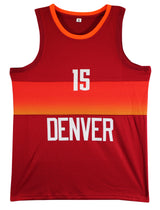 Nikola Jokic Authentic Signed Red City Edition Pro Style Jersey Autographed JSA