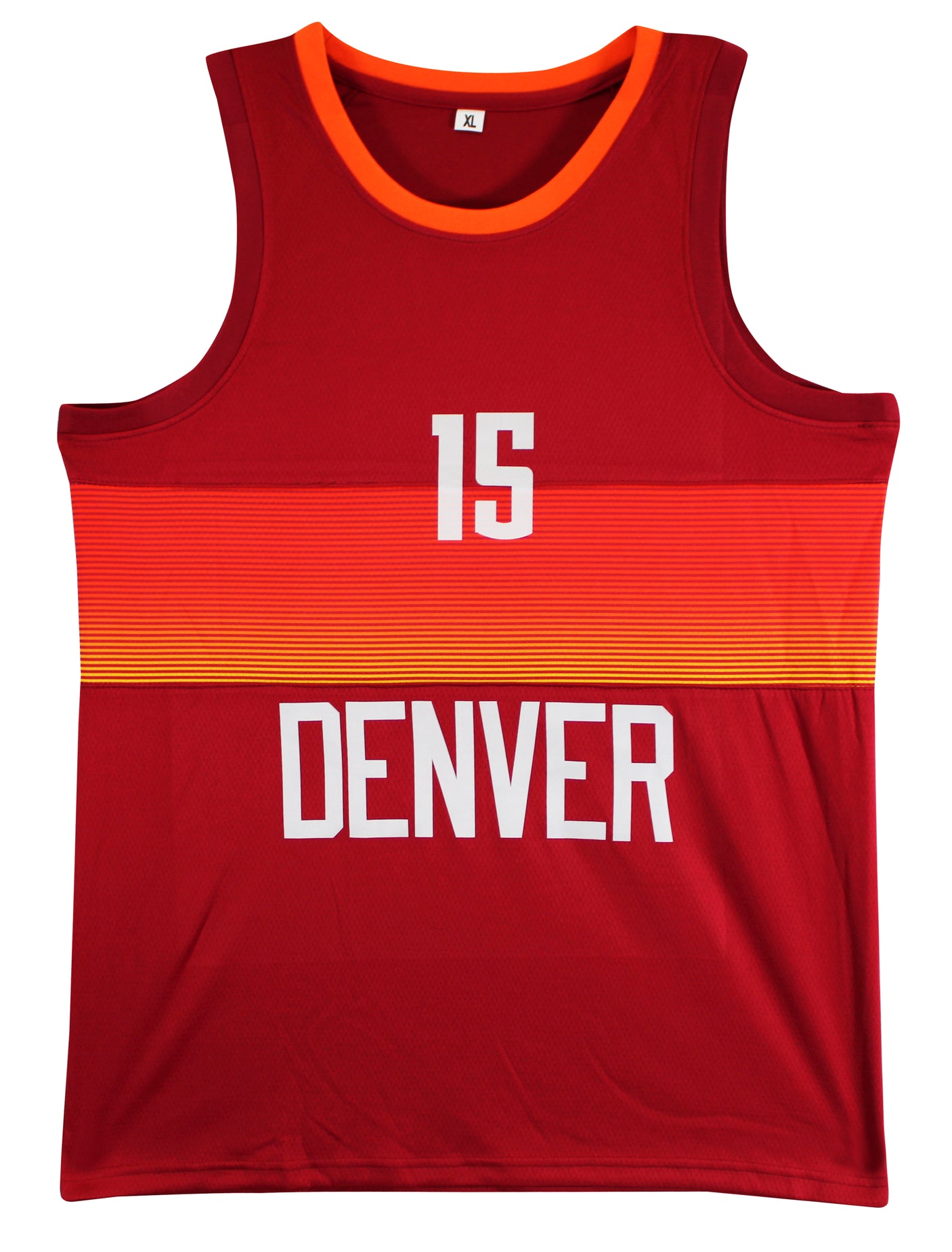 Nikola Jokic Authentic Signed Red City Edition Pro Style Jersey Autographed JSA