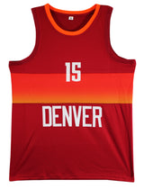Nikola Jokic Authentic Signed Red City Edition Pro Style Jersey Autographed JSA