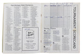 Magic Johnson Signed 1977 Michigan High School Championships Program BAS Wit 2