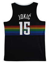 Nikola Jokic Authentic Signed Black Throwback Pro Style Jersey Autographed JSA