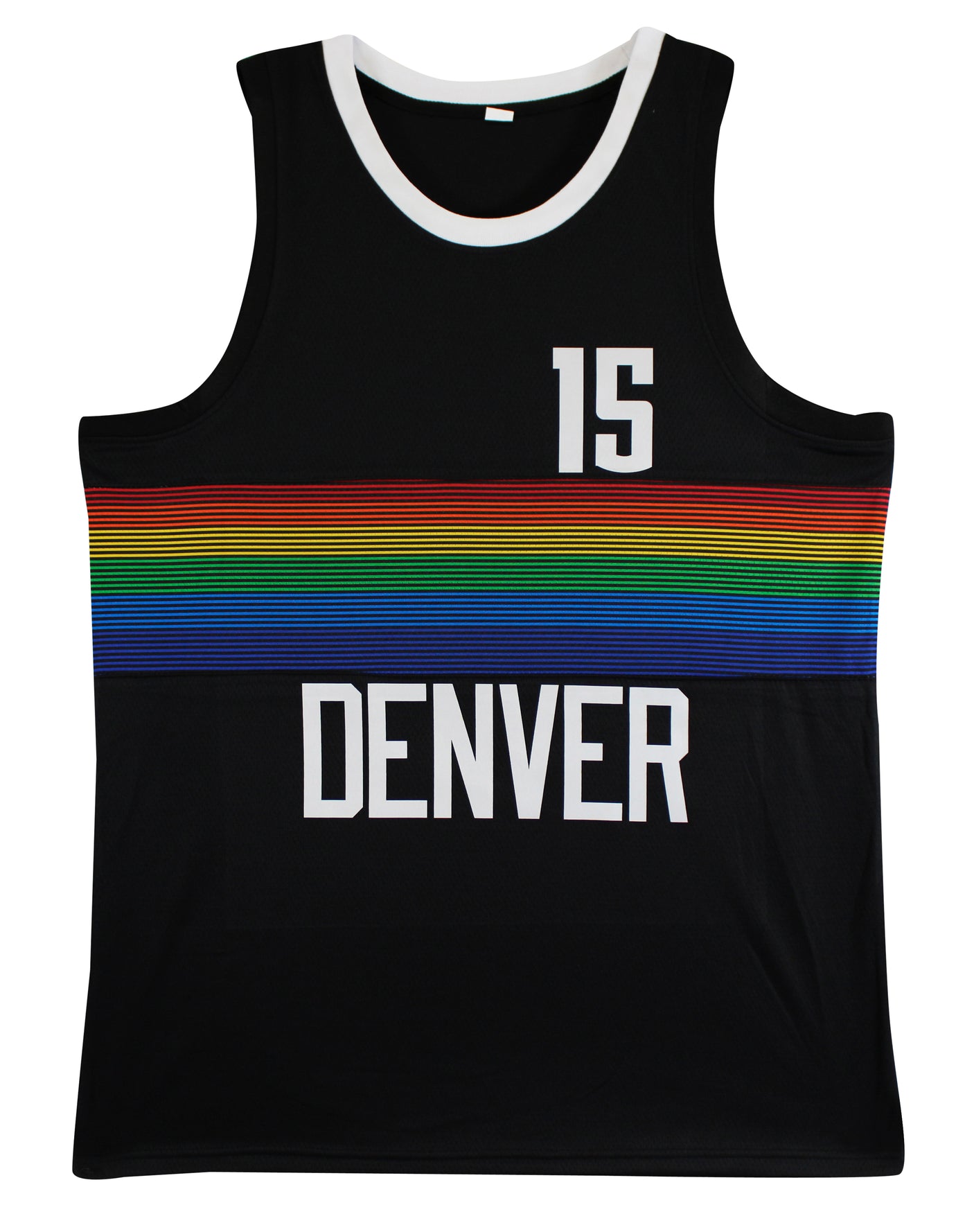 Nikola Jokic Authentic Signed Black Throwback Pro Style Jersey Autographed JSA