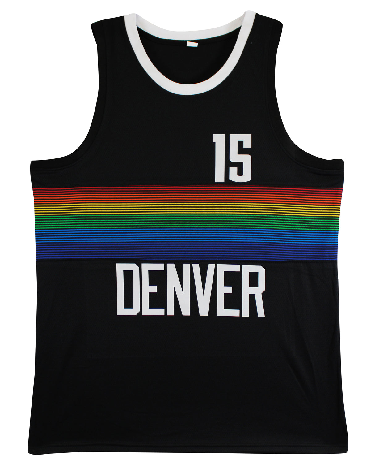 Nikola Jokic Authentic Signed Black Throwback Pro Style Jersey Autographed JSA