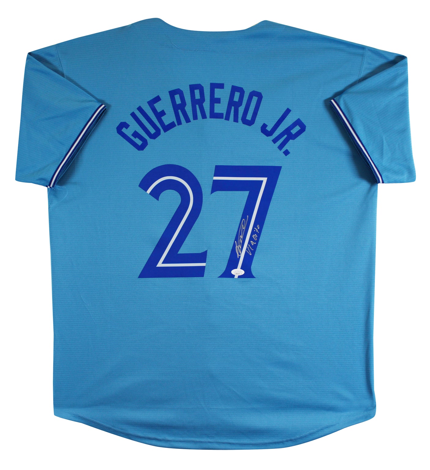 Vladimir Guerrero Jr. "Vladito" Authentic Signed Blue Pro Style Jersey JSA
