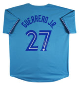 Vladimir Guerrero Jr. "Vladito" Authentic Signed Blue Pro Style Jersey JSA