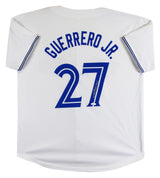 Vladimir Guerrero Jr. Authentic Signed White Pro Style Jersey Autographed JSA