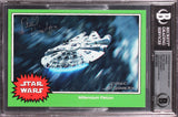 Paul Huston & Yanick Dusseault Signed Star Wars FA Trailer OS #31 Card BAS Slab